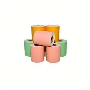 Rouleau Jumbo de Matières Premières pour Étiquettes Thermiques : Papier Semi-Brillant/Papier Couché Mat/Papier Couché Coulé, Autocollant 80 g/m² - Product Image 1