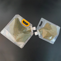 Sacs souples personnalisés imprimés pour bière, boissons et eau, avec poignée, réutilisables, pour l'emballage de liquides et le stockage de sauces et d'eau
