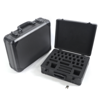 Boîte de protection de verrouillage de vol pour petit équipement de grande taille personnalisée mallette de transport en alliage d'aluminium