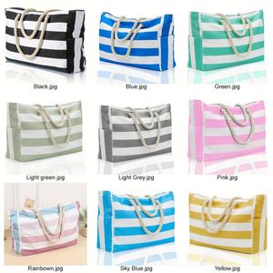 For Women Large Waterproof Sand Proof <b>Bag</b> With Zipper, <b>Foldable</b> Swim Pool <b>Beach</b> <b>Bags</b> Summer Vacation Tote - Product Image 2