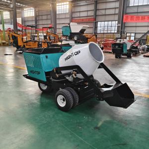 350l स्व-फीडिंग मिश्रण टैंक छोटे ट्रैक मिक्सर ट्रक - Product Image 3