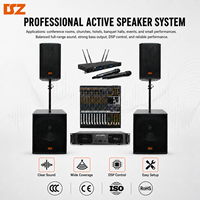 Sistema de Altavoces Line Array Profesional Activo de 12 Pulgadas con Subwoofer de 18 Pulgadas para Eventos en Vivo, Conciertos y Actuaciones en Escenario