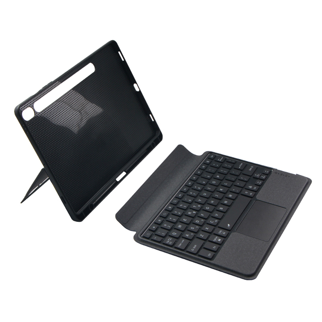 USB Interface Bluetooth Keyboard Cover for Samsung Galaxy Tab S9 Ultra 14.6 2023 New UK Language Tablet Laptop Combo RGB Backlit