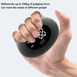 Mkas Custom Grip Kracht Trainer Grip Sterkte <span class=keywords><strong>Tester</strong></span> Digitale 180Kg/396lb Siliconen Elektronische Handgreep Sterkte Trainer - Product Image 3