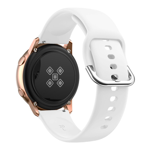 Amsung alaxy active2-pulsera de silicona de 20mm, banda transpirable ajustable de color puro - Product Image 2