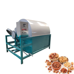 Machine à torréfier automatique à gaz ou à chaleur pour cacahuètes, graines, amandes, châtaignes et noix - Product Image 3