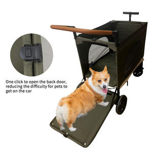 JXB Fabricant en gros <span class=keywords><strong>Poussette</strong></span> multifonctionnelle <span class=keywords><strong>pour</strong></span> animaux de compagnie à grand espace et pliable <span class=keywords><strong>Poussette</strong></span> <span class=keywords><strong>pour</strong></span> grands chiens et chats - Product Image 3