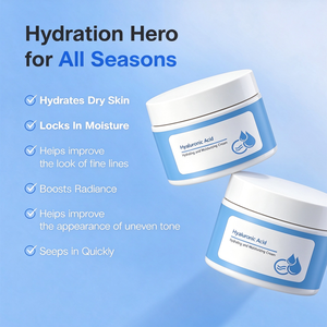 Crema Facial Hidratante en Capas con Ácido Hialurónico, Escualano y Lactobacillus Ferment Lysate para Mantener una Piel Cómoda Todo el Día - Product Image 4