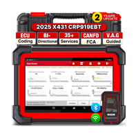 Nuevo Lanzamiento 2025 - LAUNCH X431 CRP 919E BT, Escáner de Diagnóstico Automotriz de Alta Venta, Escáner ABS para Todos los Sistemas, Prueba Activa, OBD2/CANFD DOIP