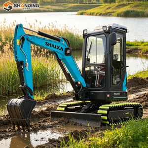 Miniexcavadoras hidráulicas SHANDING de 2.5 y 1.7 toneladas, miniexcavadoras de 3 toneladas, miniexcavadoras de cadenas de 2 toneladas, miniexcavadoras diésel. - Product Image 5