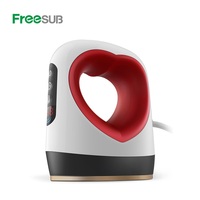 Freesub Mini Presse à Chaud Manuelle 2'*3' pour Chaussures et T-shirts, Machine d'Estampage à Chaud Portable par Sublimation P0203