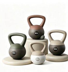 Soft Kettlebells Fitness Equipment Women's <b>Strength</b> <b>Training</b>, Squats, Kettlebell Swings, Steel-Sand-Filled Soft Kettlebells - Product Image 1