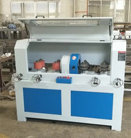 Machine de façonnage et de profilage de tiges rondes en bois de 100 mm pour la construction de maisons en bois