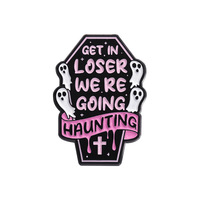 En gros : Broches en émail, badges de revers et objets en métal à thème gothique, dessin animé, extraterrestre, Halloween, OVNI et spatial, pour vêtements, sacs à dos et cadeaux pour amis