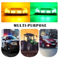 Barra de Luces LED de Advertencia para Techo de Automóvil, Mini Barra de Luces Estroboscópicas para Vehículos de Emergencia, Fábrica SMBX, ECE R65 R10
