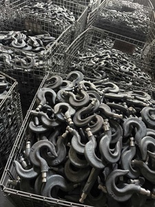 Mạ kẽm nâng Palăng móc Carbon thép hợp kim thép mắt móc clevis lấy móc xoay móc mở lớn Loại Nâng Móc - Product Image 3