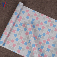 Jinyi H1367 Mosaïque pour Carreaux de Cuisine Dosseret Salle de Bain Mur Peler et Coller Adhésif Vinyle Contact Papier Peint