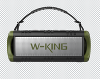 W-KING D8 Mini Enceinte Portable 30W Étanche IPX6 pour Extérieur, Haut-parleur Sans Fil avec Basses Profondes, Enceinte de Fête, Lecteur de Musique