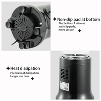 Hoge kwaliteit multifunctionele plastic keuken smoothie grinder voedselprocessor 4-in-1 elektrische blender voor gebruik in campers en buitengebruik