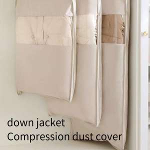 Nouvelle housse de compression transparente pour vêtements de maison, anti-poussière, pour armoire, sac suspendu avec fonction de protection anti-poussière - Product Image 3