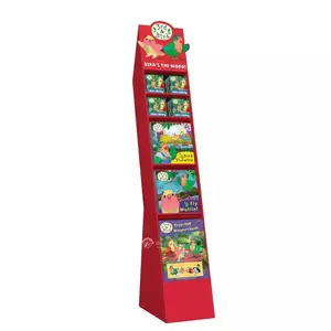 Tùy chỉnh xách tay giá sách sàn sóng hiển thị các tông đứng để bán truyện tranh cuốn sách - Product Image 5