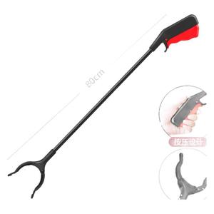 Telescopic Trash Picker Iron <b>Rod</b> Long Reach Garbage Collector For Outdoor Cleaning And Litter Pickup - Product Image 5
