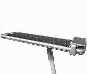 Outdoor Waterproof Solar Street Lights with Automated Self-cleaning System Aluminum Housing Shell