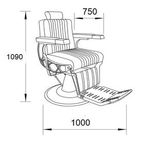 Equipo del salón <span class=keywords><strong>de</strong></span> <span class=keywords><strong>precio</strong></span> al por mayor reclinable maquillaje sillas <span class=keywords><strong>de</strong></span> barbero para peluquería lavado - Product Image 4