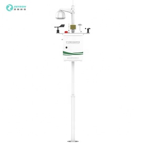 Estación de Aire Zetron MS800A para Monitoreo Continuo de la Calidad Ambiental en Proyectos Mineros (O3/H2S/CO/NO2/SO2/PM2.5/PM10) - Product Image 3