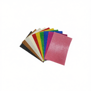 Fogli di schiuma glitterata Mnj 20x30 cm con adesivo per lavori manuali 1 pz - Product Image 1
