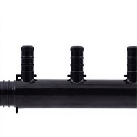 Raccords en T multi-ports à sertir pour branches, 3/4 pouce pour tronc ouvert, 1/2 pouce pour branches, pour tuyaux PEX PE-RT