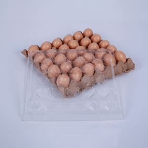 Factory Directly Mainly Used in Kitchens / Picnic <b>Plastic</b> Egg <b>Trays</b> Lids for 30 Eggs Paper Egg <b>Tray</b> - Product Image 2