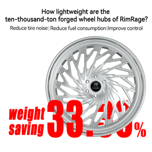 Rines JTX EMPIRE Personalizados de Plata Forjada de 20, 22, 24 y 26 Pulgadas, 5 X114.3, 5 X120, con Borde Profundo para Autos BMW, Audi, Mercedes Benz Sedan - Product Image 2
