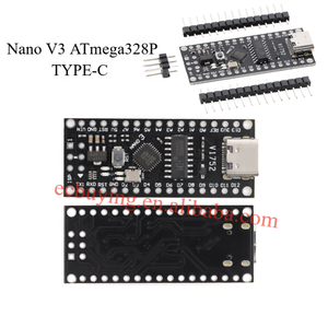 Nano V3 ATmega328P ATmega168P papan pengembangan dengan CH340C Chip MCU papan inti UNTUK <span class=keywords><strong>Arduino</strong></span> - Product Image 6