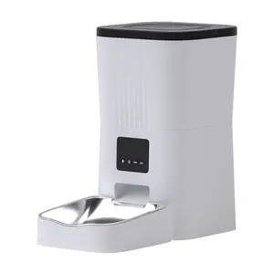 Wifi Tuya Smart Intelligente Feeder Clog Gratis Ontwerp Getimede Kat Feeder Automatische Pet Feeder