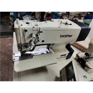 Máquina de Coser Industrial Electrónica Computarizada de Segunda Mano NEXIO HE-800C para Ojales Rectos, Maquinaria para Prendas de Vestir - Product Image 1