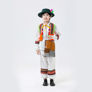 Venta al por mayor personalizado Ucrania vestido <span class=keywords><strong>trajes</strong></span> de rendimiento niños étnicos <span class=keywords><strong>trajes</strong></span> de rendimiento - Product Image 4