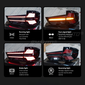 Pour BMW X5 F15 2014-2018, feux de jour à LED, feux antibrouillard étanches, ensemble de feux arrière, kit carrosserie - Product Image 4