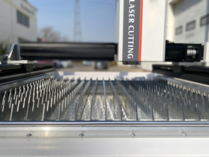 Small Fiber Laser Cutting Machine 6060 600x600mm Working Size Steel Sheet Cutting Holes and Engraving Machine Metal Laser Cutter - Product Image 6