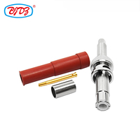 Conector de cobre de alto voltaje 5KV-10KV de suministro de fábrica, cable de 10000V RG59 LMR240 H155, conectores de V para stock de RF disponible