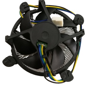 Pendingin <span class=keywords><strong>CPU</strong></span> untuk INTEL LGA775 LGA 1155 1156 1150 4Pin komputer <span class=keywords><strong>Desktop</strong></span> PC aluminium <span class=keywords><strong>CPU</strong></span> Heatsink kipas pendingin murah - Product Image 2