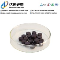 Titanium Sesquioxide Ti2O3 Industri Kemurnian Tinggi Tahan UV untuk Kaca Isolasi Arsitektural Anti-Silau Dekoratif Vakum