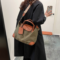 Nouvel Arrivage Hiver 2026 – Sac Fourre-tout Décontracté en Nylon, Léger, Imperméable, Grande Capacité, Style Frais, Couleur Unie