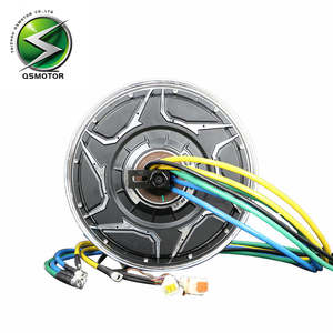 Motore QSMOTOR 12\" V5 20000WP Dual Hall 85H Migliorato Brushless DC con Freno a Disco Efficienza IE4 Impermeabile IP55 72V per Biciclette Elettriche - Product Image 2