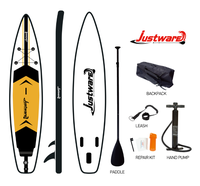 ISUP gonflable SUP gonflable 300X75X10 cm pagaie en aluminium Stand up Paddle Board Surfboard Aqua Set Pump Set