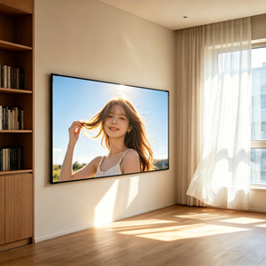Pantalla de Proyección de 100 Pulgadas, Pantalla de Proyección Plegable Blanca para Cine en Casa, Interior y Exterior - Product Image 2