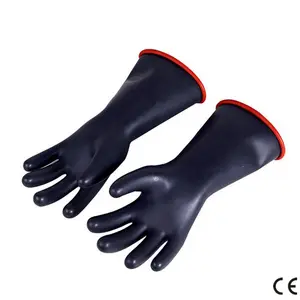 Class 1 10KV Electric Insulating Glove Ce Certificate Insulating Gloves For Electrical Work En 60903