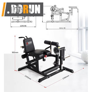 Multi-fungsi gratis memanfaatkan <span class=keywords><strong>Gym</strong></span> dengan lampiran jongkok dan kaki Curl ekstensi bangku semi-recumbent Ab Bench - Product Image 5