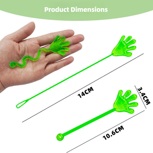 Jouets adhésifs souples et extensibles à paillettes pour les mains - Jouet amusant pour les doigts, adhésif pour grimper sur les murs, <span class=keywords><strong>collant</strong></span>, nostalgique et durable - Product Image 2