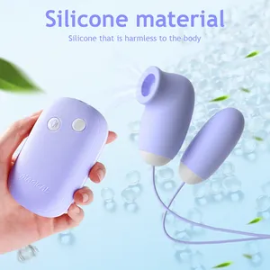 Büyülü emme titreşimli yumurta masajı 24 modu klitoral meme enayi stimülatörü Clit G Spot özel vibratör seks oyuncakları kadınlar için - Product Image 4